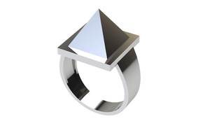 แหวนทอง 18k ชุบทองเหลืองรูปทรงเข็ม แหวนป้องกันตัว เครื่องประดับแฟชั่น - Product Image 2