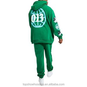 OEM Wholesale Custom Logo Unisex Track Suit <b>Jogger</b> Sportswear for Men Plus Size Winter Training Sweat Sweatsuit Plain Jogging - Product Image 2