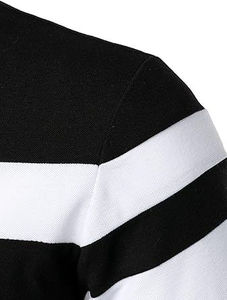 Camiseta de Golf Unisex Personalizada de Alta Calidad para Hombre, de Poliéster Tejido, Casual, con Logotipo Frontal Sólido, ODM - Product Image 5