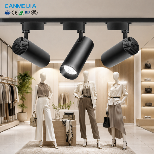12W Mini High Lumen Led Track Light Magnetic System Ceiling Head Aluminum Housing Track Lighting Fixtures,Led Track Spot Light