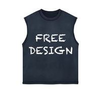 Débardeur personnalisé en gros pour hommes, gilet de sport sans manches grande taille, t-shirt d'entraînement fitness avec impression de votre logo, vêtements de sport de musculation