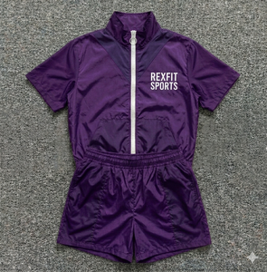 Ensemble de survêtement léger d'été en nylon imprimé personnalisé pour hommes Rexfit Sports – Vente en gros - Product Image 6