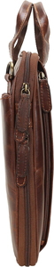 Sac à main pour ordinateur portable en cuir véritable pour hommes et femmes, sac de voyage élégant en cuir véritable, sac messager pour ordinateur - Product Image 6