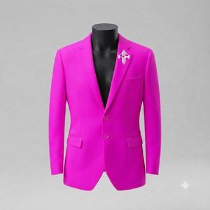 Men's Italian Style Velour Pant Coat Anti-Wrinkle Breathable <b>Button</b> Fly Closure Front Flat Design Viscose/Polyester Pants <b>Suits</b> - Product Image 6