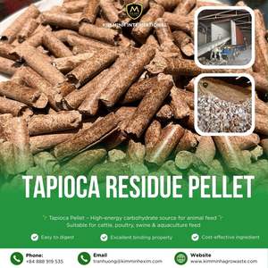 Pellets de Residuos de Tapioca de Alta Energía para Alimentación de Ganado Kim Minh International con 12 Meses de Vida Útil - Product Image 4
