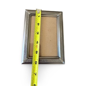 Rectangular Aluminum Photo <b>Frame</b> <b>With</b> Embossing Printing Handmade Metal Picture <b>Frame</b> Vertical Tabletop Display - Product Image 3
