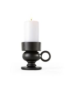 Customized Aluminium <b>Black</b> Candle <b>Holder</b> Handmade Metal Candle <b>Holder</b> For Home & Garden Decoration Wedding Centerpieces - Product Image 2