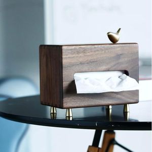 Luxury Wooden Tissue Box Cover for Home & Hotel Solid <b>Wood</b> Rectangular Tissue Holder with Modern Design Wholesale Supplier - Product Image 1