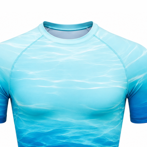 เสื้อรัดรูปแขนยาวสำหรับผู้ชาย ป้องกันรังสียูวี เหมาะสำหรับออกกำลังกาย วิ่ง ฟิตเนส และเล่นกีฬา - Product Image 4