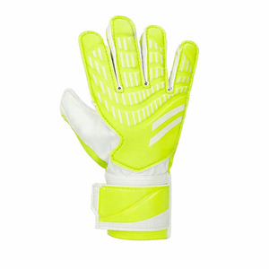 Gants de gardien de but de football multi-tailles pour l'extérieur, avec fixation sécurisée du poignet, protection respirante des doigts et rembourrage résistant aux chocs - Product Image 3