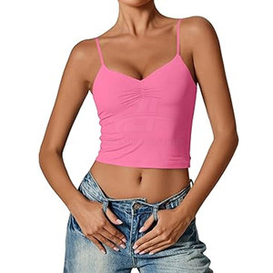 Vêtements d'entraînement de qualité supérieure, débardeur court léger sans manches pour femmes, à bas prix - Product Image 5