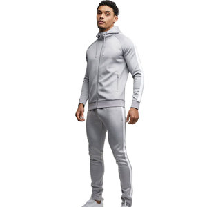 Ropa Deportiva de Invierno Unisex, Elegante, de Poliéster/Algodón, Sólida, 2 en 1, con Logotipo Personalizado OEM, Hecha a Medida, de Secado Rápido y Transpirable - Product Image 3