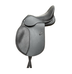 Top vente anglais course de chevaux selle de saut en cuir souple matériau synthétique tout usage équipement d'équitation inde - Product Image 1