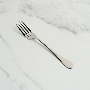 Ensemble de fourchettes à dessert en acier inoxydable, finition miroir, pour fruits et gâteaux, ensemble de couverts modernes à prix abordable - Product Image 3