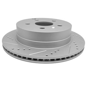 Dischi Freno Posteriori Forati e Pastiglie Freno per Chevy Equinox GMC Terrain 2010-2017 - Product Image 6