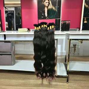 ผมแท้คุณภาพพรีเมียมจากอินเดีย ขายดี กำลังเป็นที่นิยม  ผู้จำหน่ายรายเดียว ขายดี ผมเวอร์จินดิบแบบเรียงเกล็ดผม - Product Image 1