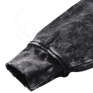 Ropa de Moda Premium: Sudadera con Acabado Vintage y Lavado Ácido, Cómoda para un Estilo de Vida Informal - Product Image 5