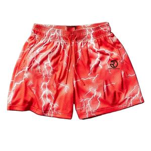 2026 Customizable <b>Men's</b> High Street Style Mid Waist Drawstring <b>Shorts</b> 100% Polyester Breathable Quick Dry Plus Size Made - Product Image 1