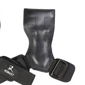 สายรัดมือยกน้ำหนักหนังวัว ระบายอากาศได้ดี สำหรับออกกำลังกายและฟิตเนส จับถนัดมือ - Product Image 5