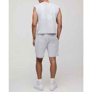 Conjunto de Verano para Hombre, Camisa Moderna Casual de Manga Corta, Pantalones Cortos Suaves y Transpirables de Algodón, Traje de Dos Piezas para Vacaciones, Playa y Uso Diario - Product Image 5
