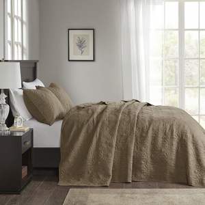 Mocha King Reversible <b>Bedspread</b> <b>Set</b> - Product Image 4