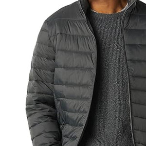 Veste matelassée en duvet de haute qualité avec logo personnalisé OEM, respirante, nouveau design, style tendance, couleur unie, en vente - Product Image 5