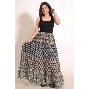 Boho Cotton Patchwork <b>Long</b> <b>Skirt</b> Handmade Indian Maxi <b>Skirt</b> Hippie <b>Summer</b> Wear Clothing for Women - Product Image 4