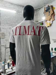 Camiseta Personalizada para Hombre, Camiseta Gráfica Oversize, Camiseta Deportiva de Gimnasio, Camiseta de Alta Calidad con Hombros Caídos, Camiseta 2026 para Uso Doméstico - Product Image 4