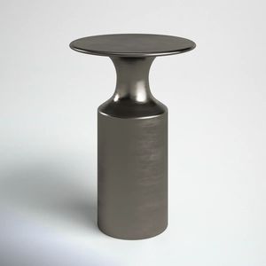 Mesa Auxiliar Moderna de Metal con Acabado en Polvo para Sala de Estar, Dormitorio, Balcón, Oficina, Mueble Decorativo, Pieza de Acento - Product Image 1