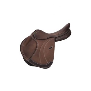 Silla de montar de cuero personalizada para salto ecuestre, equipo profesional de doma clásica, colores personalizados - Product Image 1