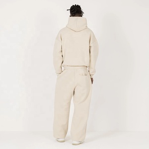 Venta al por mayor hombres Puff impresión de alta calidad de lujo con capucha de peso pesado grueso algodón gota hombro de gran tamaño Boxy Fit sudaderas con capucha - Product Image 3