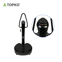 Plateforme vibrante TOPKO de haute qualité, portable, pour usage domestique et commercial en salle de sport, plateforme vibrante pour tout le corps