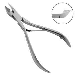 Coupe-ongles professionnel compact et léger russe, courbé, adapté aux bébés, à large ouverture, en acier inoxydable, pour cuticules - Product Image 6