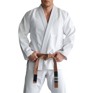 Uniforme de Artes Marciales BJJ Gi 100% Algodón con Logotipo Frontal, Transpirable, Ligero y de Alta Calidad para Adultos - Product Image 3