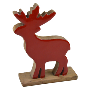 Ornements décoratifs rouges pour la maison, formes variées, cadeaux de Noël pour les autres saisons festives, design extérieur - Product Image 3