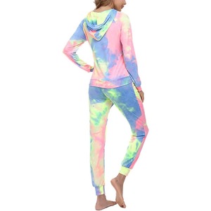 Survêtement tie-dye pour femme, durable, anti-boulochage, infroissable, en matière de qualité supérieure, très demandé, pour la vente en gros avec faible MOQ - Product Image 5