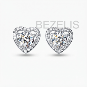 Pendientes de Diamantes Cultivados en Laboratorio de Alta Calidad, Color E F, Claridad VVS VS, Joyería Fina, Regalo de Novia, Accesorio de Lujo, Certificado - Product Image 2