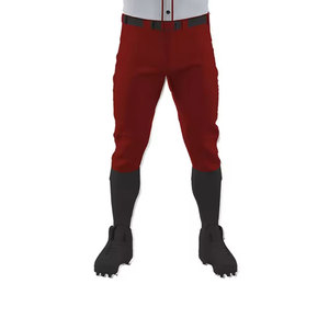 Uniforme de Béisbol para Hombre, Nombre del Equipo 10, Jersey y Pantalones Rojos y Blancos de Poliéster, Corte Regular para Todas las Temporadas, Impresión Serigrafiada - Product Image 3