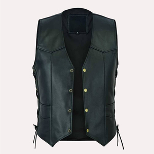 Breathable Winter Warm Men <b>Leather</b> Vest Top Quality Casual Wear Quick Dry Reasonable Price Men <b>Leather</b> Vest Coat - Product Image 6