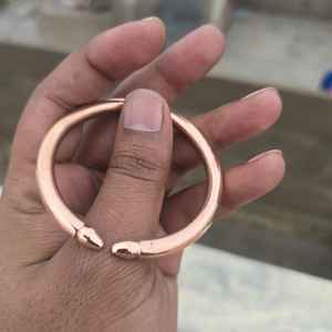 Handcrafted Copper <b>Bracelet</b> Adjustable Unisex <b>Torque</b> <b>Bracelet</b> Antique & Traditional Style - Product Image 4