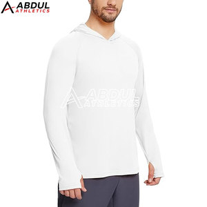 Sudaderas con capucha para hombre, ligeras, de tela transpirable, perfectas para levantamiento de pesas, correr y entrenar. - Product Image 2