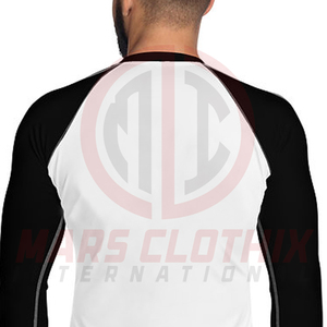 Maillot de bain à manches longues pour garçons, imprimé par sublimation personnalisée, compression, faible MOQ, best-seller - Product Image 4