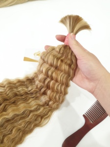 Extensiones de Cabello Humano Virgen Remy 100% Sin Procesar de Alta Calidad, Estilo Ondulado, Doble Trama a Máquina, Venta al Por Mayor Directa de Fábrica en Vietnam - Product Image 6