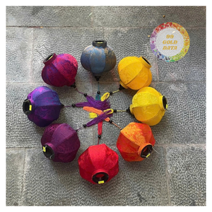 Handcrafted Bamboo Silk Hanging Lantern-Elegant Lightweight Decor Multiple Traditional Modern Hot Selling Graduation Christmas - Product Image 4