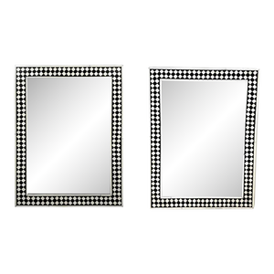 FAIZA CRAFT Modern Style Bone Inlaid Eco-Friendly Customized Shape Wall <b>Mirror</b> Frame for Home Hotel Restaurant DecorationMirrors - Product Image 5