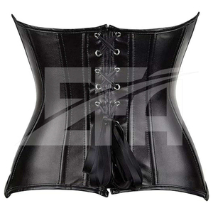 Corsé de Cuero para Mujer, Diseño al por Mayor, Fabricación en Pakistán, Precio de Fábrica, Corsé de Cuero Genuino para Mujer, Más Vendido - Product Image 3