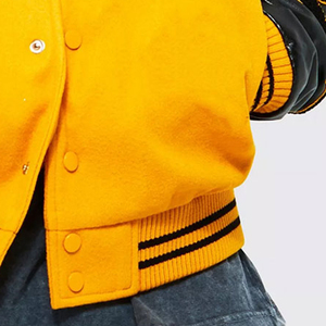 Nouvelle arrivée 2023 : Blouson universitaire en cuir avec manches en laine, haute qualité, personnalisable, coupe-vent et respirant - Product Image 4