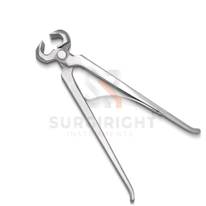 Pince à sabots de fermeur de chevaux en acier inoxydable, réutilisable, à lame tranchante et à ressort, certifiée CE, qualité chirurgicale Classe I - Product Image 4
