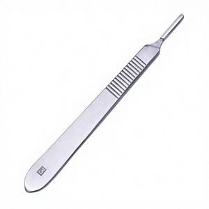 High Quality No.<b>4</b> Surgical Scalpel Handle Manual Stainless Steel CE Certified Instrument Set for Hospital Use - Product Image 1