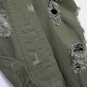 2026 New High Quality Custom Dyed Blue <b>Denim</b> <b>Jacket</b> Men OEM Service Stand Collar Vintage Anti-Bacterial Custom Logo Winter Front - Product Image 2